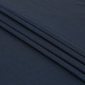 Navy blue English super 120's fine merino wool suiting fabric in self design Regal Fabrics