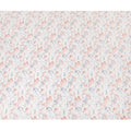 Off white sustainable Tencel fabric with rose brown and cloud grey print in abstract design-D10648