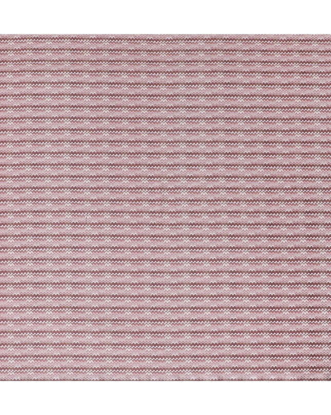 قماش ساتان قطني وردي كرزي مع طباعة متعددة الألوان بتصميم تجريدي-D15454